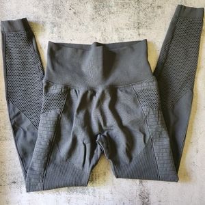 Gray Leggings Butt Enhancing Lift